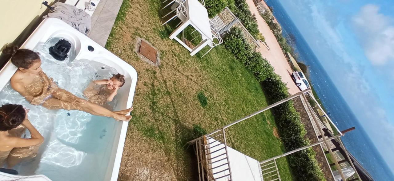 Cluxury-Torre Dei Saraceni Boutique Apt By The Sea Beach, Pool,Private Jacuzzi, Parking Cervo Exterior foto